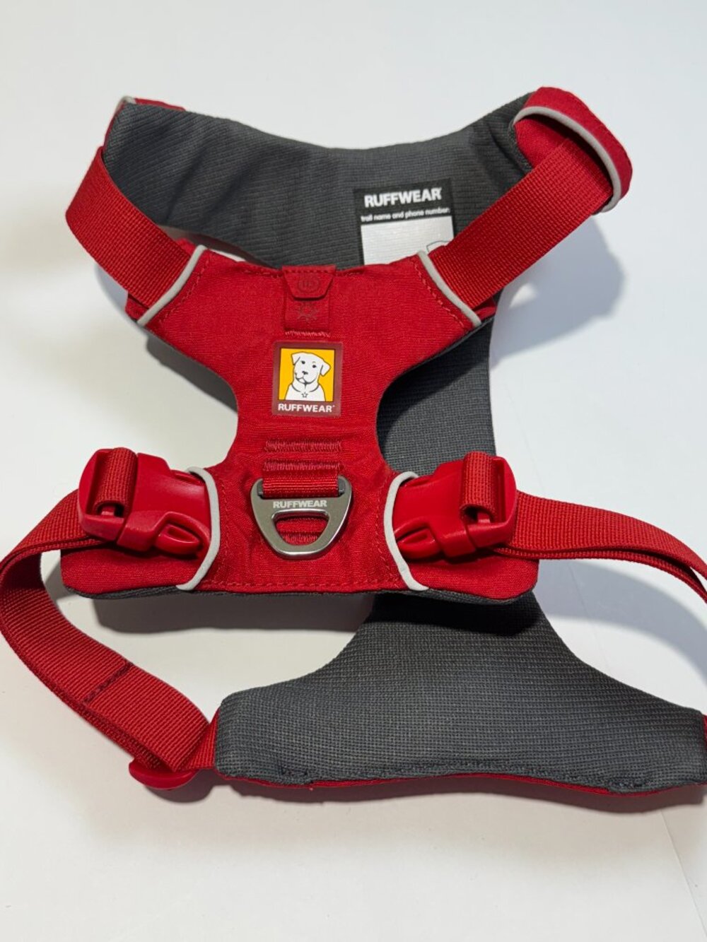 Ruffwear Front Range Reflective Dog Harness Padded No Pull Red Small New!